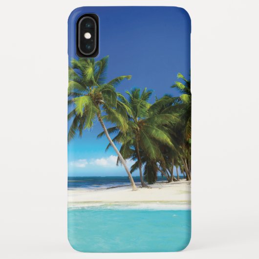 エキゾチックビーチ装飾用クッション Case-Mate iPhoneケース (裏面)