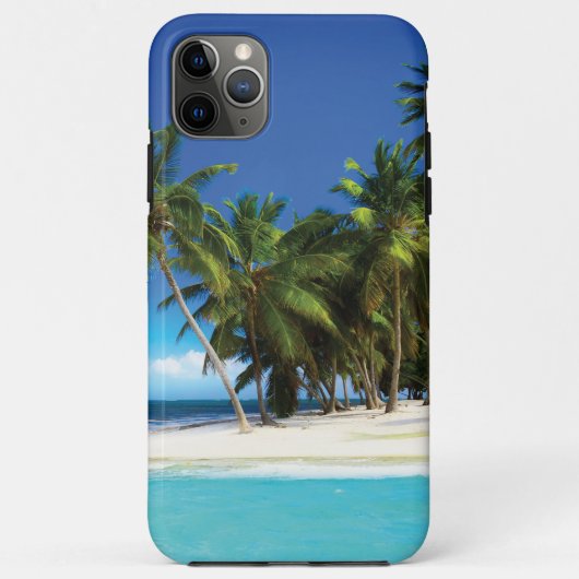 エキゾチックビーチ装飾用クッション Case-Mate iPhoneケース (裏面)