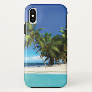 エキゾチックビーチ装飾用クッション iPhone XSケース