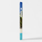 エキゾチックビーチ装飾用クッション iPhoneケース (左側面)