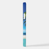 エキゾチックビーチ装飾用クッション iPhoneケース (右側面)