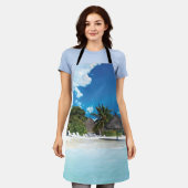 エキゾチックビーチ エプロン (着用した状態)