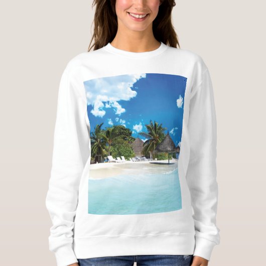 エキゾチックビーチ スウェットシャツ (正面)