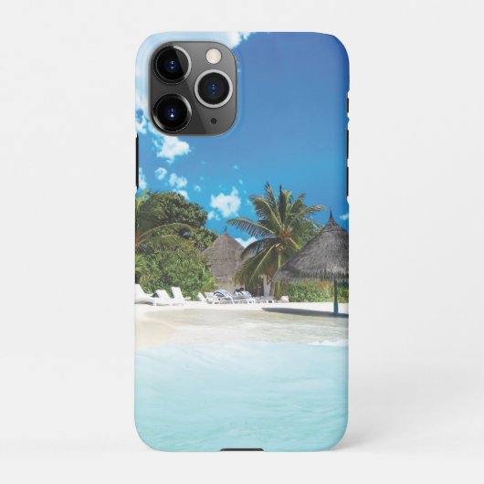 エキゾチックビーチ iPhoneケース (裏面)