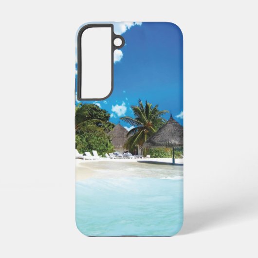 エキゾチックビーチ  SAMSUNG GALAXYケース (裏面)