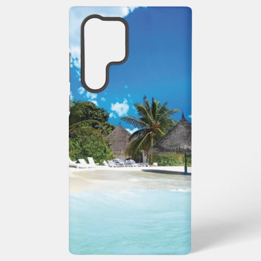 エキゾチックビーチ SAMSUNG GALAXYケース (裏面)