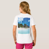 エキゾチックビーチ Tシャツ (裏面フル)