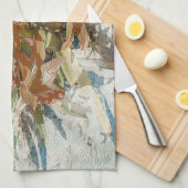 エキゾチックフローラ キッチンタオル (四つ折り)