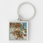 エキゾチックフローラ キーホルダー (正面)