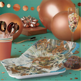 エキゾチックフローラ ペーパープレート