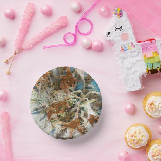 エキゾチックフローラ ペーパーボウル (パーティー)