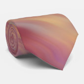 エキゾチックプルメリア波状テクスチャ ネクタイ (ロール)