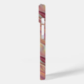 エキゾチックプルメリア波状テクスチャ Case-Mate iPhoneケース (裏面 / 左)