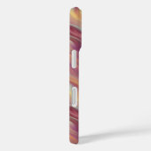 エキゾチックプルメリア波状テクスチャ Case-Mate iPhoneケース (裏面 / 右)