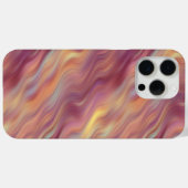 エキゾチックプルメリア波状テクスチャ Case-Mate iPhoneケース (裏面 (横))