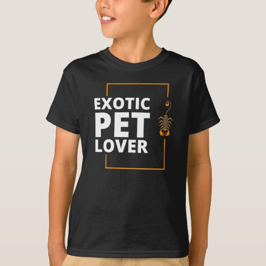 エキゾチックペット愛好家 Tシャツ (正面)