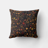 エキゾチックミッドナイトフローラガーデン クッション (裏面)