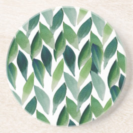 エキゾチックモダングリーンボヘミアン自然 コースター