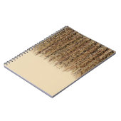 エキゾチックモダンサファリ抽象芸術グラムプリント ノートブック (左側)