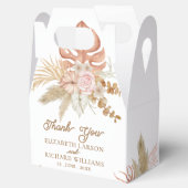 エキゾチックモダンボホトロピカル結婚ズ フェイバーボックス (オープン)