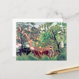 エキゾチックランドスケープアンリルーソー ポストカード