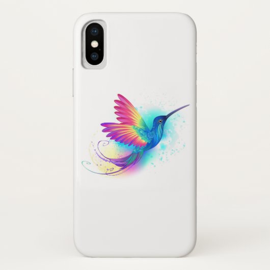 エキゾチックレインボーハチドリ Case-Mate iPhoneケース (裏面)