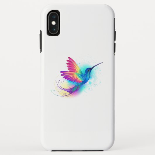 エキゾチックレインボーハチドリ Case-Mate iPhoneケース (裏面)