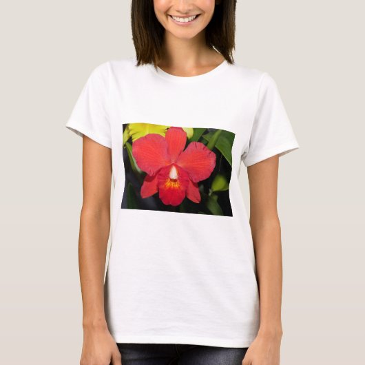 エキゾチックレッドオーキッド Tシャツ (正面)