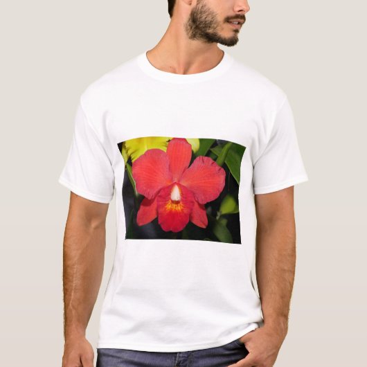エキゾチックレッドオーキッド Tシャツ (正面)