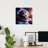 エキゾチック宇宙子猫 ポスター (ホームオフィス)