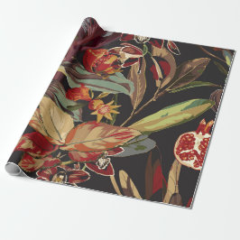 エキゾチック抽象芸術ジャングルイラストレーション。 ラッピングペーパー