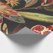 エキゾチック抽象芸術ジャングルイラストレーション。 ラッピングペーパー (角)