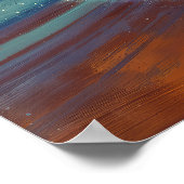 エキゾチック探針 – 宇宙テックイラストレーションアートスタイル ポスター (角)