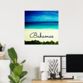 エキゾチック旅行カスタム文字 ポスター (ホームオフィス)