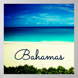 エキゾチック旅行カスタム文字 ポスター