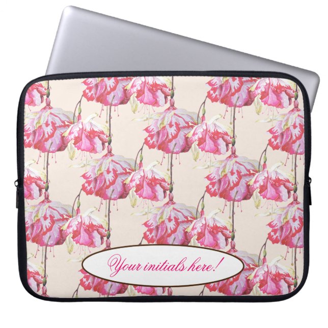 エキゾチック明るい赤紫色オンラップトップスリーブ ラップトップスリーブ (正面)