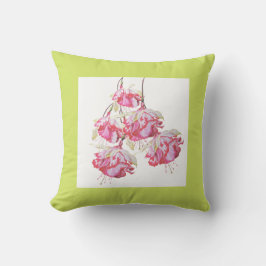 エキゾチック明るい赤紫色オン装飾用クッション クッション