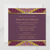 エキゾチック東ディナーパーティースペシャル招待状 招待状 (裏面)