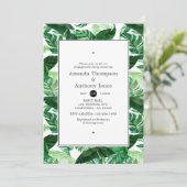 エキゾチック森婚約パーティ 招待状 (スタンド正面)