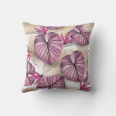 エキゾチック植物 クッション (裏面)