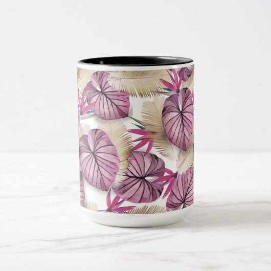 エキゾチック植物 マグカップ (中央)