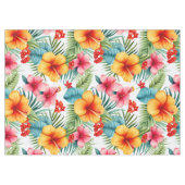 エキゾチック水カラーハワイアンフローラ テーブルクロス (正面(横))