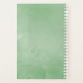 エキゾチック水カラーフランギパニウェディングプランナー プランナー手帳 (裏面)