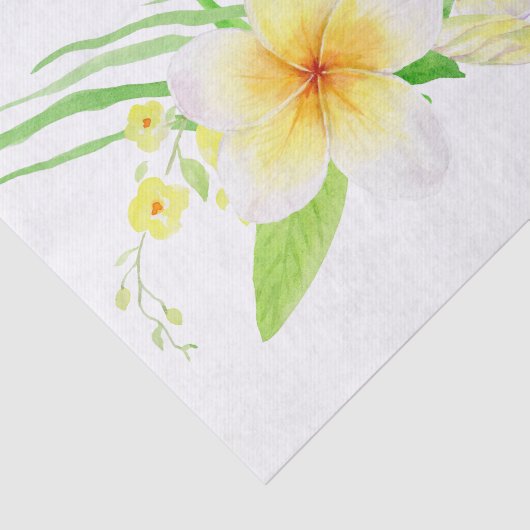 エキゾチック水カラーフランジパニス結婚式の引き出物 薄葉紙 (詳細)