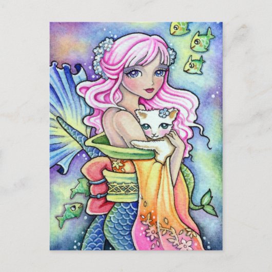 エキゾチック海ファンタジー – はがき (正面)