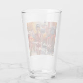 エキゾチック漫画祝ガール中国のズ新年 タンブラーグラス (裏面)