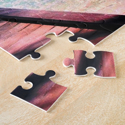 エキゾチック熱帯ビーチパズル ジグソーパズル (側面)