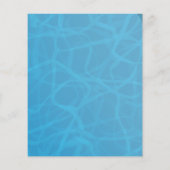 エキゾチック熱帯ビーチ卒業パーティー招待状 チラシ (裏面)