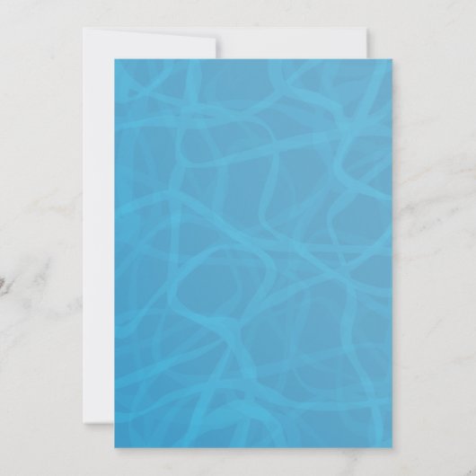 エキゾチック熱帯ビーチ卒業パーティー招待状 招待状 (裏面)