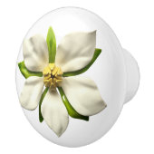 エキゾチック熱帯マグノリア結婚の花 セラミックノブ (右)